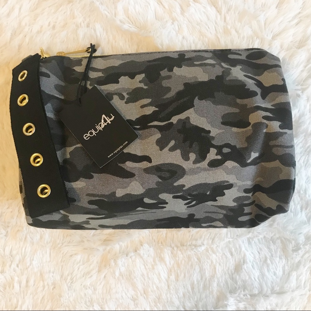 NWT Equipt4u Designer Grey Camo Everything Bag